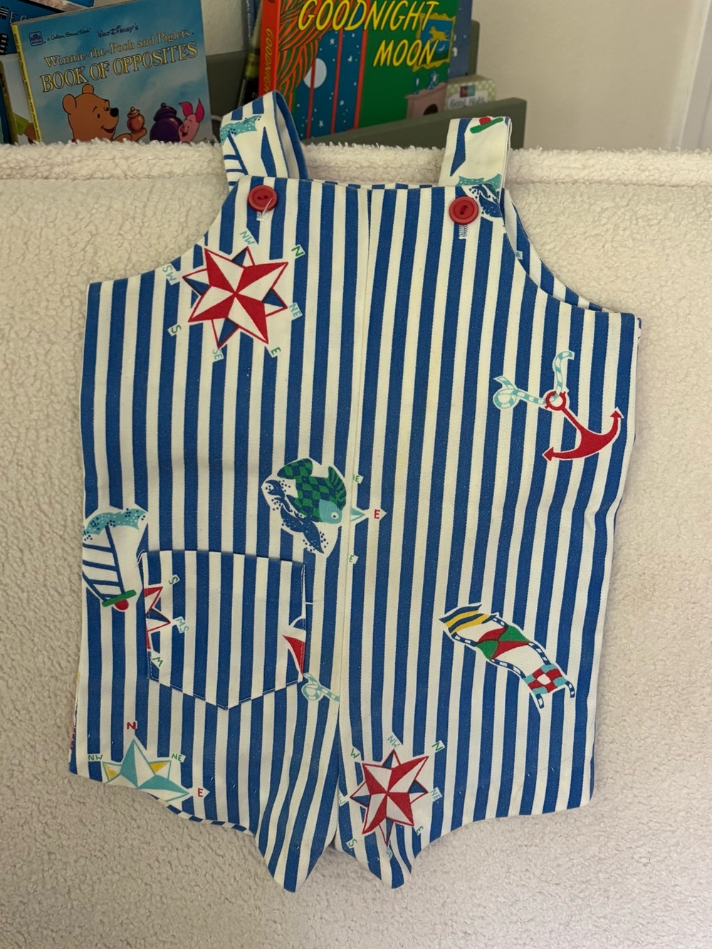 Lisa Jackson 12-18lbs beach romper